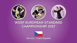WDSF European Standard Championship 2017 - Olomouc, 3R | Heat 2 | Slow Foxtrot