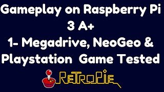 Gameplay on Raspberry Pi 3 A+