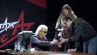 К. Кинчев (АлисА) - Автограф-сессия альбома "Саботаж" (Москва 30.09.2012)