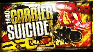MY FIRST 1440 CARRIER SUICIDE TRICKSHOT!