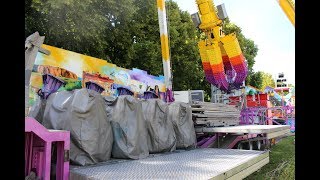 Montage Fête Foraine Nevers 2017