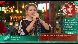 Tove Styrke - Number One  | Live ✰ Musikhjälpen 2015 ✰