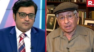 Soli Sorabjee Speaks To Arnab Goswami | Karnataka Elections 2018