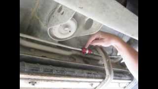 Fixing car A/C Lines with a splice kit - Rear A/C repair