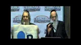 Must Watch!!! CHAZAQ event with Rabbi Shalom Arush (Hebrew) and Rabbi Lazer Brody (English)