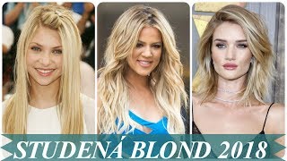 Blond ucesy vlasy do postupna 2018