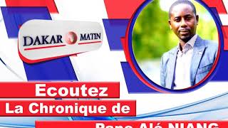 Voici la chronique du 27 février 2019