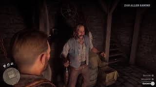 Red Dead Redemption 2 - Creepy Pervert Kidnapper has Boy in the Basement