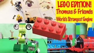Lego Edition! Thomas and Friends World's Strongest Engine Trackmaster