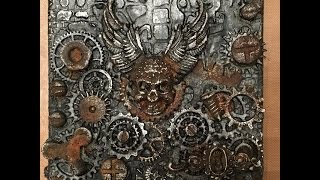 Steampunk mini canvas 2017