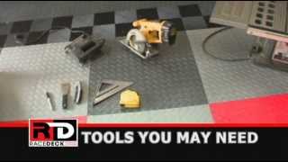Easy Garage Floor Installation with RaceDeck® - RaceDeck.com