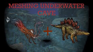 ARK:Survival Evolved - Попадаем в текстуры подводных пещер!Meshing Underwater cave!