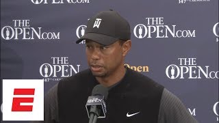 Tiger Woods after The Open second round: 'I'm certainly right there in it' | ESPN