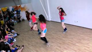 Реггетон (reggaeton) в Капелии. Танцы Чебоксары. тренер Татьяна Смирнова