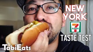 Japanese Trying 7-11 Food in New York