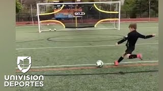 Leo Christiano: el niño que une a los dos cracks con su nombre y sus maravillosas jugadas
