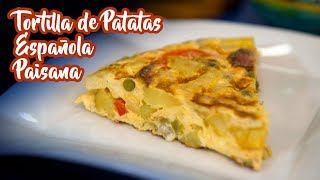 Tortilla de Patatas Española Paisana