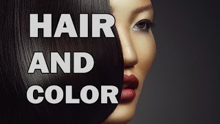 High end Retouching Walkthrough, Hair and Color Toning. HD