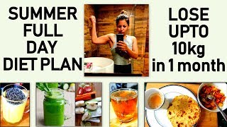Summer Weight Loss Diet Plan to Lose Weight Upto 10 KG in 1 Month | Summer Diet For Weight Loss