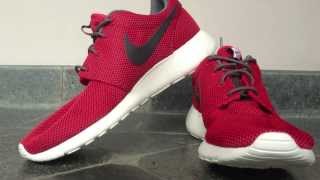 Nike Rosherun University Red / Velvet Brown First look and On Feet