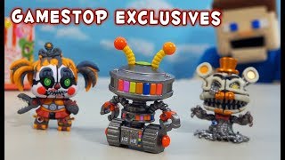 Five Nights at Freddy's Pizzeria Simulator All Gamestop Exclusive Mystery Minis