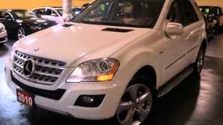 In Toronto - 2010 Mercedes-Benz M-Class ML350 BlueTEC NAVIGATION LEATHER SUNROOF 19ALLOYS SUV