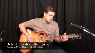 Veillette Grand 16 Baritone 12 string Demo!