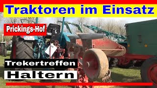 Traktoren im Einsatz auf dem Trekertreffen Haltern