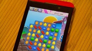 Candy Crush Saga running on BlackBerry 10