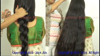 Basic Braid Indian Hairstyle | Easy Hairstyle Making with Long & Medium Length Hair