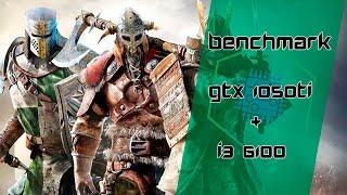 GTX 1050ti + i3 6100 - For Honor ‹ GamerPC › BR