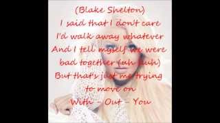 Christina Aguilera - Just a Fool (Ft. Blake Shelton) (Lyrics On Screen)