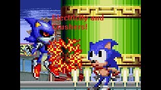 Mugen - Metal Sonic's Crusher and electric orbs