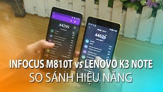 INFOCUS M810T vs LENOVO K3 NOTE - So sánh chi tiết cấu hình, hiệu năng