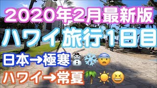 【ハワイ旅行・滞在中・ハワイの散歩は格別!?】 1日目 2020年2月最新版 JAL HAWAII ハワイ好き必見 自宅でハワイ気分 ワイキキ観光 ハワイ観光 | Waikiki Hawaii