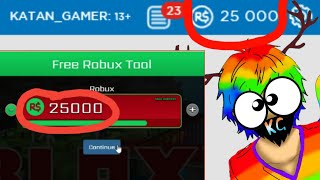 25к РОБУКСОВ ЗА 10 СЕКУНД В РОБЛОКСЕ!? ROBLOX FREE ROBUX!?