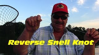 Reverse Snell Knot, Snelling a Circle Hook