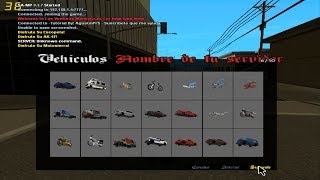 Como colocar comandos de Autos y Armas para tu servidor SAMP [FS]  - AgustinPrS