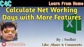 How to Calculate Networking Days In Excel | Networking Days vs Networking Days.Intl
