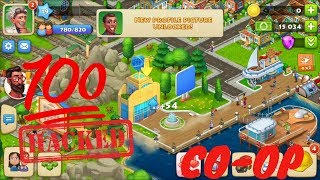 How to create and join Co-op in township modded apk