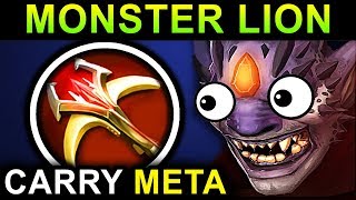 MONSTER LION - DOTA 2 PATCH 7.07 NEW META PRO GAMEPLAY
