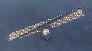 How to make designer welt pocket