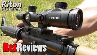 Riton RT-S Mod 3 1-4x24 IR Scope ~ Rex Reviews