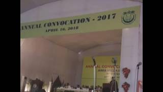 Annual Convocation-2017 at Jamia today