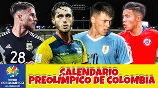 CALENDARIO DEL PREOLÍMPICO DE COLOMBIA 2020