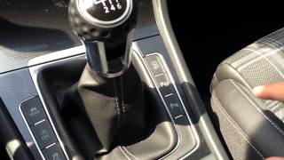 Работа кнопки SET! в VW Golf VII.