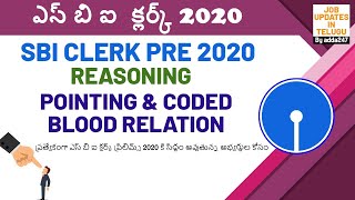 SBI Clerk Pre - 2020 (ఎస్ బి ఐ క్లర్క్ ప్రిలిమ్స్ | Reasoning | Pointing & Coded Blood Relation