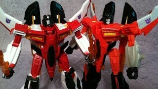 Takara TG-33 vs Hasbro Generations Armada Starscream Transformers Review