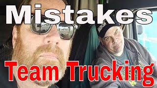 CDL Team Trucking Mistakes |  Partner Check | Red Viking Trucker | RVTGear.com