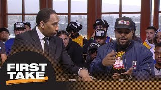 Stephen A. Smith and Ice Cube debate LeBron James joining the Lakers | First Take | ESPN